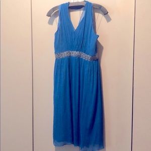 Silk Turquoise Dress